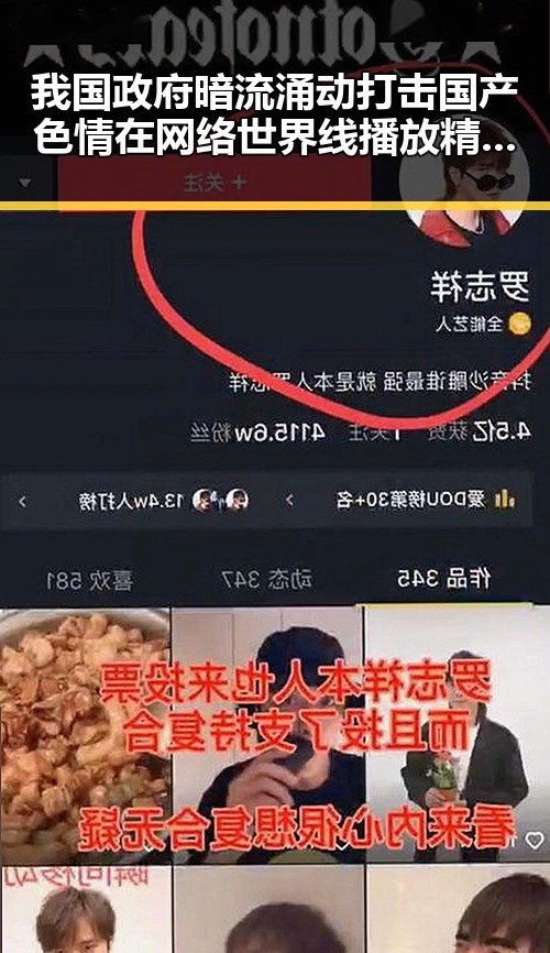 我国政府暗流涌动打击国产色情在网络世界线播放精品知名主播酒店视频曝光引发关注